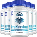 Pronervium Nerve Health Support Pillen, Pronervium Reviews, Pronervium Nootropic Advanced Formula, Pronervium All Natural Focus Supplement, Pronervium Brain Ondersteuning Beoordelingen (5 Pack - 300 Capsules)