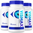 (3 Pack) VisMax Pillen - Officiële Formule om Ooggezondheid, VisiMax Oog Vitaminen, Alle Natuurlijke Kruiden Supplement om Ogen te verbeteren en te beschermen, Vis Max Vision Ondersteuning Reviews (180 Capsules)