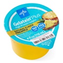 Medline Active Gelatein Plus Supplement, Gemakkelijk te bedienen, Proteïne en Calorie Enhanced, Ananas smaak, 4oz. Cup (geval 36)