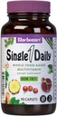 Bluebonnet Super Earth Single Daily Multi-Nutrient Formula Iron Free Caplets, Groen, 90 Tellen