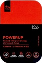 Soul Strips Power Up - Workout + Energie Oral Strips met Cafeïne, L-Theanine, Vitamine B12, Aardbei smaak, Verbetert de stofwisseling, Quick Absorb, Dagelijks gebruik, Zero Sugar, Vegan, 30 Strips Pack