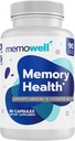 Hersensupplement - Geavanceerde geheugenformule voor Brain Health - 90 capsules - Brain Booster Supplement voor geheugen, helderheid, concentratie - Geheugen Booster voor Mind Focus - (30 dagen levering)