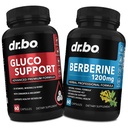 DR. BO Metabolisme Support & Berberine Supplement Capsules - Boost Metabolisme met vitamine Herbal Formula - 1200mg Berberine HCL Supplement voor gezonde Metabole Ondersteuning voor vrouwen en mannen