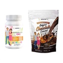 BariatricPal 30-Dag Bariatric Vitamine Bundle (Multivitamine ONE 1 per dag! met 45mg ijzer kauwbaar - Oranje Citrus en Calcium citraat Zachte Kauwt 500mg met Probiotica - Belgische Chocolade Karamel)