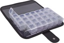 EZY DOSE One-Day-At-A-Time Pillen Case, Medicine Planner, Vitamine Organizer Box, Inclusief Large Carrying Case, Reizen Vriendelijk, Makkelijk te gebruiken, Helder, BPA Gratis
