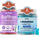 Magnesium Glycinate + L-methylfolaat 15mg & Methyl B12 Gummies, 3 Pack