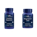 Levensverlenging Kalium en Magnesium Heart Health Supplement Bundle - 60 & 100 Capsules