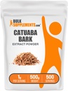BulkSupplements.com Catuaba Bark Extract Powder - Catuaba Bark Powder, Herbal Supplement - Vegan & Glutenvrij, 1g per portie, 500g (1,1 lbs) (verpakking van 1)