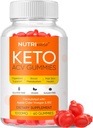 Keto ACV Gummies - Suikervrije Glutenvrije Apple Cider Vinegar Supplement voor mannen Vrouwen (1000MG)