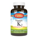 Carlson - Vitamine K2 MK-7 (Menachinon), 180 mcg, Bone Support, Calcium Biobeschikbaarheid, K2 Vitamine, Vitamine K-2, 180 Softgels
