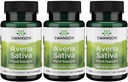 Swanson Full Spectrum Avena Sativa (Green Haver Grass) - Kruidensupplement ter bevordering van de gezondheid van het zenuwstelsel - natuurlijke formule ter ondersteuning van de algehele wellness - (60 capsules, 400 mg elke) 3 Pack