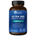 Vitamine Wereld Ultra 360 Multivitamine voor mannen Een Dagelijkse, Mannen Multivitamine met Mineralen, Kruiden & Antioxidanten, Dagelijkse Supplement met Vitamine A, C, D, E & Zink voor Energie & Immuun Ondersteuning, 90 Capletten
