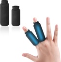 Finger Ice Sleeves 2 Ice Packs for Fingers, Thumbs & Toes Hot Cold Therapy for Arthritis, Tendinitis, Trigger Finger and Swollen Finger Black