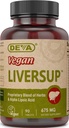 Deva Nutrition Vegan Lever Ondersteuning Tabletten, 90 Tellen