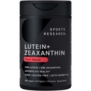 Sport Research® Lutein en Zeaxanthine Capsules - Eye Health Support Supplement gemaakt met Lute-Gen® en biologische kokosolie - Vegan Friendly & Non-GMO Geverifieerd - 120 Veggie Softgels