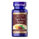 Puritan's Pride Tart Cherry Kurkuma Complex, Dieetsupplement voor antioxidant gezondheid, 60 Rapid Release Capsules