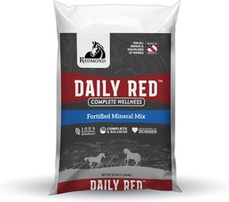 Dagelijkse rode volledige wellness, versterkte minerale Mix supplement voor paarden, 25lb Refill Bag