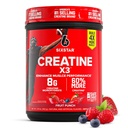 Zes sterren Creatine Monohydraat poeder, X3 (Fruit Punch) - Flavored Creatine HCl Poeder Monohydraat supplement voor spieropbouw en prestaties - Post workout supplement voor mannen en vrouwen - 30 porties