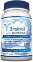 Fungavir Brainol - Gerichte hersensupport Supplement - B Vitaminen, Magnesium, Aminozuren, St. John's Wort, Fosfatidylserine, Ginkgo Biloba - Vegan-Friendly - 60 Capsules - 1 maand Levering