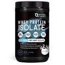 NATURE TARGET Unflavored Whey Protein Isolate - 26g Protein, 0g Sugar, Keto Friendly - No rBGH, Grass Fed - Perfect voor koffie, bakken & Smoothies - 1.10 LB (16 Servings)