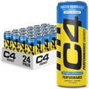 C4 Energie Drink 12oz (verpakking van 24) - Bevroren Bombsicle - Suiker Gratis pre-workout prestaties drank met geen kunstmatige kleuren of kleurstoffen
