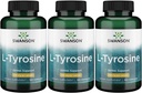 Swanson L-tyrosine - Aminozuur supplement het bevorderen van stress ondersteuning, cognitieve functie - helpt ondersteuning van algemene hersenen gezondheid - (100 capsules, 500 mg Elke) 3 Pack