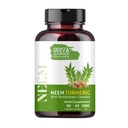 Neem & Kurkuma Capsules 90 Capsules Made Black Pepper, Neem, Kurkuma