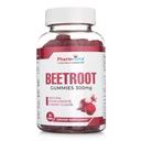 Rode bieten Gummies 300mg - voor gezonde circulatie ondersteuning * -Natural Mixed Fruit Smaak Niet-GMO Vegan-Beet Kauwen- 90 Tellen