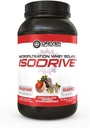 Gedreven Voeding ISODRIVE Premium Wei Isolaat (2 Pond, Chocolade Dipped Aardbeien)