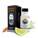 Copper Johns Premium Baard Olie voor mannen - Natuurlijke Formule met Jojoba & Castor Oil - Lichtgewicht Niet-Greasy Baard Moisturizer - Zachten, Hydraten & Tames Frizz - Polys-Bergamot & Cherry Amandel 1 oz