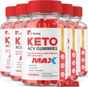 (5 Pack) Lifetime Keto Max Gummies - Official Formula, Vegan, Non GMO - Lifetime Keto Plus acc Gummies, Lifetime Gummies with Lifetime Gummies , Vitamine B12, Beetwortel, Granaatappel (300 Gummies)