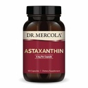 Dr. Mercola Organic Astaxanthine - 4 mg Astaxanthine - Krachtige Antioxidant Ondersteuning - Biologische Microalgen Extract - Non-GMO, Glutenvrije & Sojavrije - 90 Capsules (90 porties)