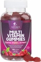Multivitamine Gummies voor volwassenen met vitamine A, C, D, B12 - Gummy Multivitamines voor dagelijkse voedingsondersteuning met vitamines en mineralen voor vrouwen en mannen, Multi VIT Vitamine van de natuur - 120 Gummies
