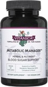Vitanica Metabolic Manager - Kruidensupplement ter ondersteuning van gezonde Metabole Response - Dieetsupplement met Vitamine D - Vegan Antioxidant Supplement - 120 Capsules