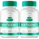 Vertigenics Hersensupplementen voor Geheugen en Focus Capsules, Vertigenics Advanced Formula Brain Health Support - Maximale sterkte Nootropics Verti Genics Alle natuurlijke ondersteuning beoordelingen (2 Pack)