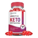 Justified Laboratories Keto Drops Keto ACV Gummies Advanced Formula 1000MG Keto Drops Keto Gummies Apple Cider Vinegar Geformuleerd met Granaatappel Beet Juice Powder B12 Vegan Non GMO 60 Gummys