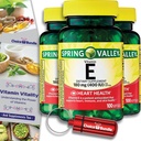 Choice Bundle Spring Valley Vitamine E Heart Health Dieetsupplement Softgels 180 mg (400 IE) 100 CT 3 pk (300 Totaal) + 
