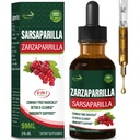 Sarsaparilla Root Extract Drops for Liver Cleanse Detox & Repair, Immune Support Supplement with Dandelion Cocolmeca Polypodium Leucotomos. Diente de Leon para Limpieza de Colon y Desintoxicar.