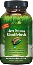Irwin Naturals Liver Detox & Blood Refresh - 60 Liquid Softgels - Liver & Antioxidant Ondersteuning