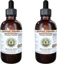 Hawthorn Alcoholvrije Liquid Extract, Biologische Hawthorn (Crataegus Laevigata) Gedroogde Blad, Biologische Bloem en Stem Glycerite Hawaii Pharm Natural Herbal Supplement 2x4 oz