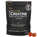 Creatine Monohydraat Gummies voor mannen & vrouwen - Suikervrij & Vegan Advanced Formula W/L-Taurine + Vitamine B12 - voor spierkracht, spieren Builder, herstel, energie Boost, pre-workout supplement