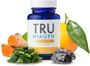 TRU NIAGEN Immune Support Supplement - Daily Defense - Vitamin C from Fermentation, Vegan Vitamin D3 2000 IE, Zink, Plus Theracurmine (Curcumin) + Multi Award-Winning NAD Boosting Niagen 150mg 30ct