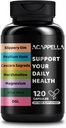 ACAPELLA Slippery Elm, Psyllium Husk, Cascara Sagrada, Marshmallow, Magnesium, Aloë Vera, DGL Capsule - Probiotic Blend Digestief Gut Health Supplement (1)