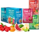 Ener-C Variety Pack Multivitamine Drink Mix Poeder Vitamine C 1000mg & Elektrolyten met echt fruitsap Natuurlijke energie & Immune Support for Women & Men - Non-GMO Vegan & Gluten Free - 30 Tel.