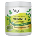 Moringa poeder, de echte groene bevroren gedroogde Moringa bladeren biologische, rijke antioxidanten, aminozuren & voedingsstoffen Dense - Native Single Origin, Premium Harvest Moringa Oleifera Leaf Powder, 8 oz