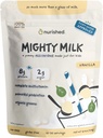 Vanilla Mighty Milk - Kids All-in-One Daily Protein Powder & Multivitamin Boosted with 2 Billion Probiotics & Organic Spinach - Natural Flavors, Colors & Sweeteners - 15-30 Servings