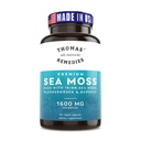 Thomas' all-natural Remedies Irish Sea Moss Capsules, Sea Moss with Bladderwrack & Burdock Root Organic for Gut Health, Digestie, Energy & Immune Support, 120 Seamoss Pillen