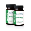 Best Life Herbals Prosta-Rye - Natural Prostate Supplement for Men Experiencing an Enlarged Prostate, Frequent Urination, Overactive Bladder - 2 Bottles, 60 Capsules