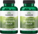 Swanson Burdock Root Nier- en leverondersteuning - Detox Skin helpt bij het verwijderen van toxinen uit het lichaam - Ondersteuning goed zijn en gezond immuunsysteem - Herbal Antioxidant Supplement (460 mg 100 capsules) (2 verpakkingen)