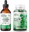 Wild & Organic Stingling Nettle Root Tinctuur 4 fl oz & Stinging Nettle Root Gummies